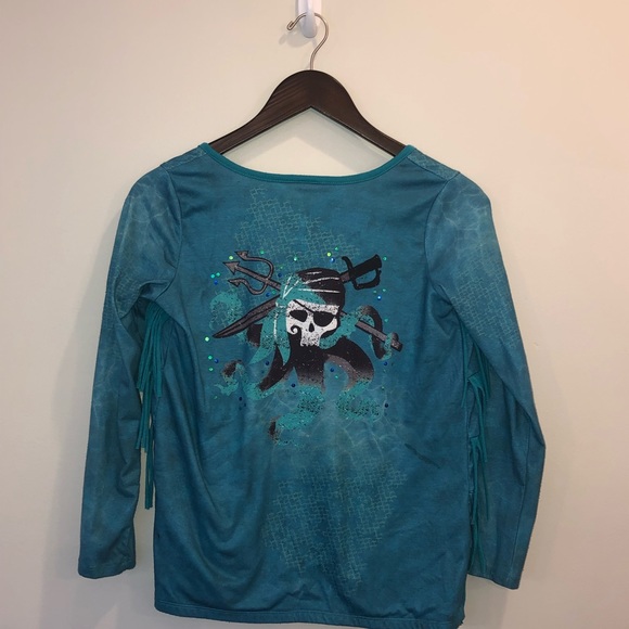 Disney Store Descendants Uma Fringed Cardigan L - Picture 3 of 6